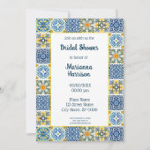 Conception Talavera Mexicaine Invitation de douche (Devant)