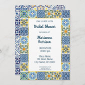 Conception Talavera Mexicaine Invitation de douche (Devant / Derrière)