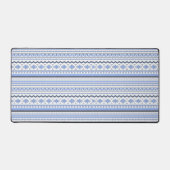 Conception tribale bleu pastel (Recto)