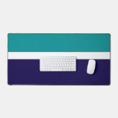 Conception turquoise de blocs de couleur bleu blan (Clavier et souris)