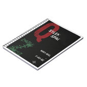 Conception typographique de cahier | Planificateur (Côté gauche)