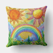 Conception unique de coussin de plage d'été (Verso)