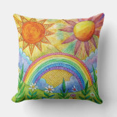 Conception unique de coussin de plage d'été (Recto)