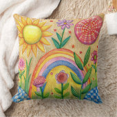 Conception unique de coussin de plage d'été (Couverture)