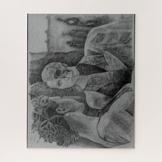 Conception unique du puzzle - RÉFLEXION (Vertical)