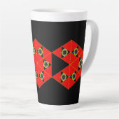 Conception unique en latte - Mug de café personnal (Angle droit)