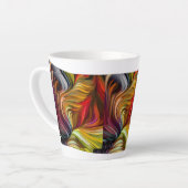 Conception unique en latte | Mug de café personnal (Angle gauche)