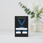 Conception V, Cartes de visite (Debout devant)