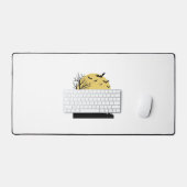 Conception vectorielle de chien squelette de Hallo (Clavier et souris)