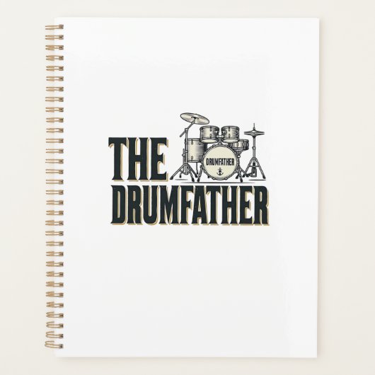 Conception vectorielle de citation de batteur Drum (Devant)
