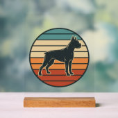 Conception vectorielle de gravure de chien Boxer a (Neutre)