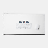 Conception vectorielle de lettrage de drapeau de p (Clavier et souris)