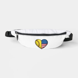 Conception vectorielle vintage de softball USA dra