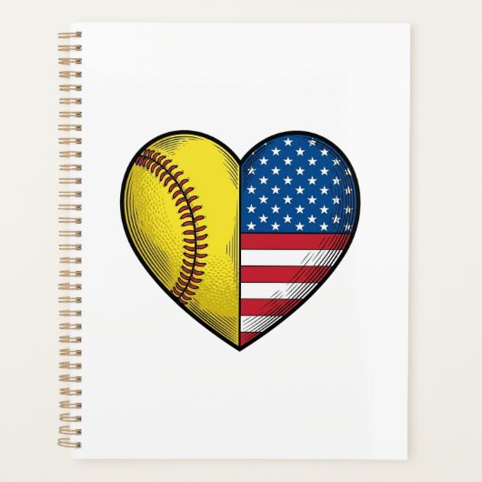 Conception vectorielle vintage de softball USA Fla (Devant)