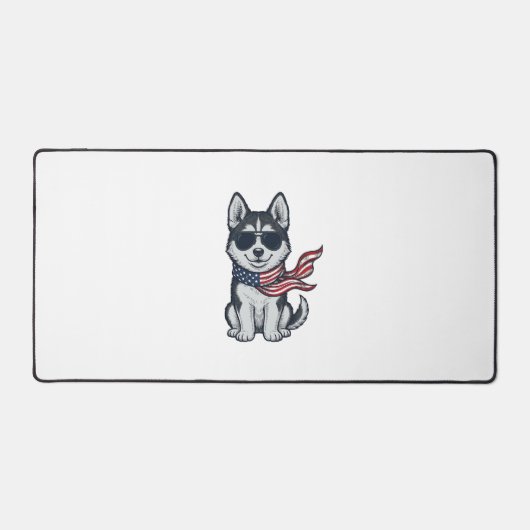 Conception vectorielle vintage d'un chiot husky pa (Recto)