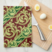 Conception victorienne #2 @ Serviette de cuisine S (Quart Plié)