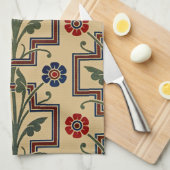 Conception victorienne #3 @ Serviette de cuisine S (Quart Plié)