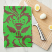Conception victorienne #4 @ Serviette de cuisine S (Quart Plié)