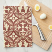 Conception victorienne #7 @ Serviette de cuisine S (Quart Plié)