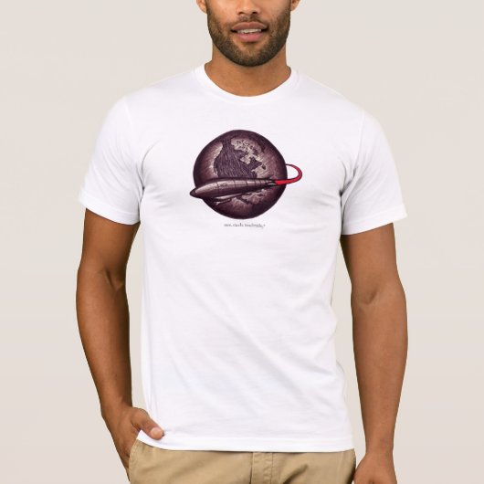 Conception vintage de T-shirt de l'industrie (Devant)