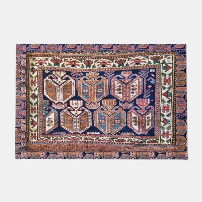 Conception vintage de tapis orientaux persans (Devant)