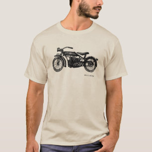Conception vintage fraîche de T-shirt de dessin