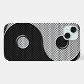 Conception Yin Yang dans le style d'impression en (Verso Horizontal)