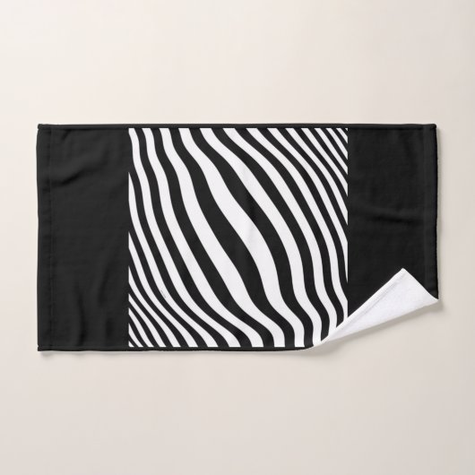 CONCEPTION ZEBRA EXOTIQUE (Serviette à main)