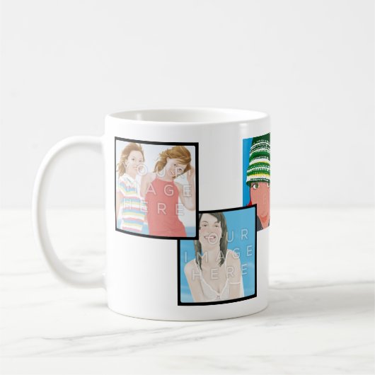 Conceptions classiques personnalisables de tasse (Gauche)