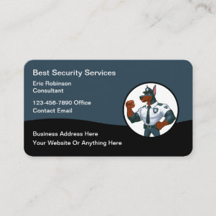 Conceptions de cartes de visite Cool pour les serv