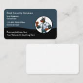 Conceptions de cartes de visite Cool pour les serv (Devant / Derrière)