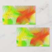 Conceptions de cool de cartes de visite (Devant / Derrière)