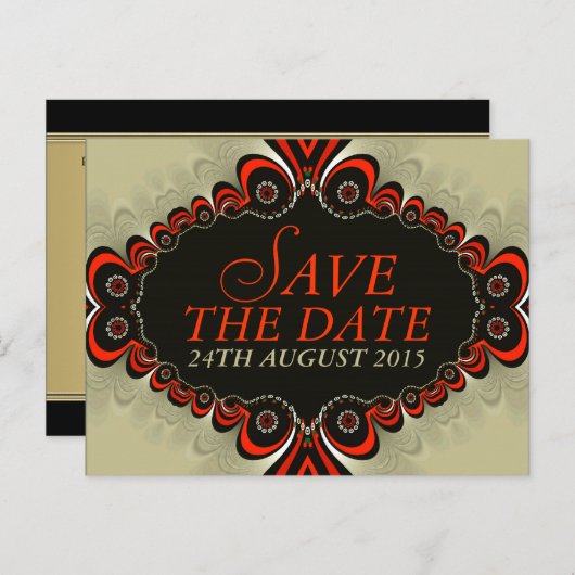 Conceptions de génie exotiques pour carte postale (Devant / Derrière)