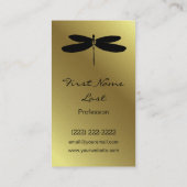 Conceptions de noir et de carte de visite de (Dos)