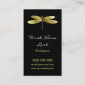 Conceptions de noir et de carte de visite de (Devant)