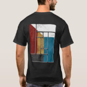 Conceptions de T-shirts abstraits (Dos)