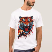 conceptions de t-shirts Tigre (Devant)