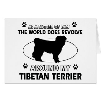 Conceptions drôles de terrier tibétain