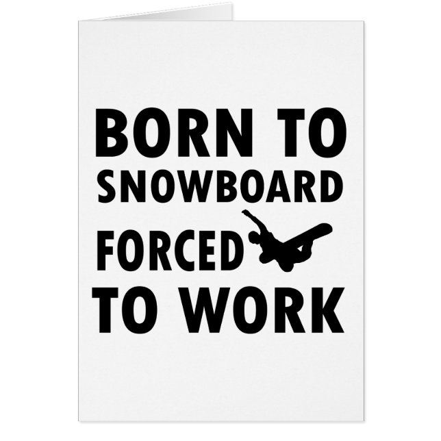 Conceptions fraîches de snowboarding (Devant)