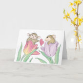 Conceptions Souris-Maison® - Cartes de notes (Fleur jaune)