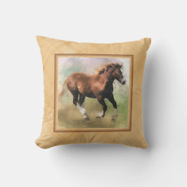 Conceptkussen voor paardenfokkussen kussen