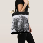 Conceptpaarden Tas tekenen (Dichtbij)