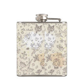 Conceptpatroon tattoo heupfles (Achterkant)