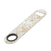 Conceptpatroon tattoo speed flessenopener (Voorkant Gekanteld)