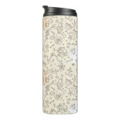 Conceptpatroon tattoo thermosbeker (Geroteerd rechts)