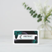 Concepts abstraits cartes de visite (Debout devant)