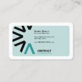 Concepts abstraits cartes de visite (Dos)