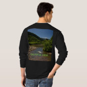 "Concepts de T-shirts à manches longues de base : (Dos entier)