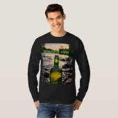 "Concepts de T-shirts à manches longues de base : (Devant entier)