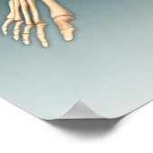 Conceptueel Afbeelding van Botten in de menselijke Poster (Hoek)